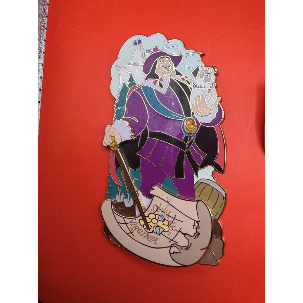 Disney Pocahontas WDI D23 Expo Villains John Ratcliffe LE 400 Pin